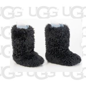 Ski Apres Beautiful Rare 2005 Ugg Fluff Momma Black Size 8
